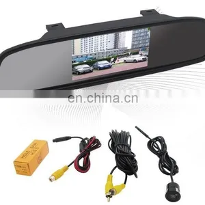 4.3" Car Rear View Mirror Monitor With Reversing Camera thumbnail-1