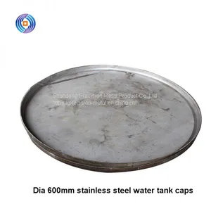 Special Offer Dia 600mm Thk 0.36mm 304 Stainless Steel Water Tank Covers for Horizontal Tank thumbnail-3