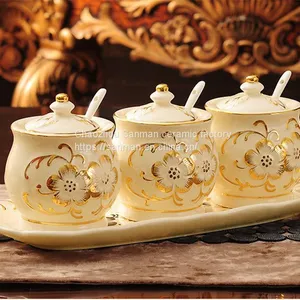 Top Quality Good Sale Latest Ceramics Golden Hand Painted Luxury Modern Vase thumbnail-5