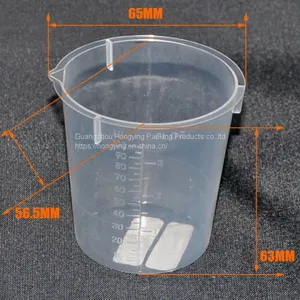 100ml PP Beaker 100% New Plastic for Laboratory thumbnail-2