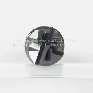 3 / 4 FLUTE SOLID CARBIDE Fresa per Sgrossatura COARSE PITCH PROGRESSIVE UNEQUAL INDEX ROUGHING SINGLE END MILLS thumbnail-2