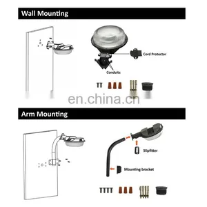 Led Yard Lighting Garden Gooseneck Led Barn Light thumbnail-7