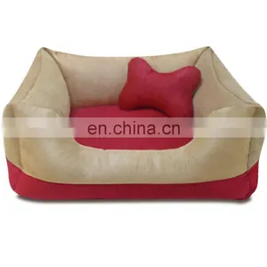 Heavy Duty Pet Bed Luxury Dog Bed With Removable & Washable Cover Soft Fabric Pet Sofa thumbnail-2