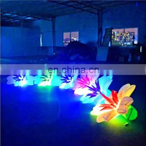 Colorful LED Inflatable Flower ,Inflatable Flower Chain,Inflatable Flower Rope For Wedding And Party Event thumbnail-5