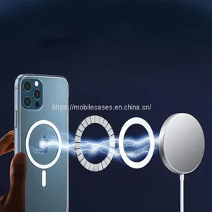 Magnetic Phone Case for Iphone 12 Magsafe Case Mobile Cover for Iphone thumbnail-2
