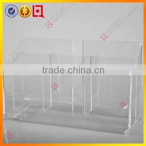 Wall Mount Clear Acrylic Brochure Holder thumbnail-2