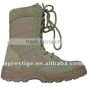 Leather Desert Army Boots thumbnail-1