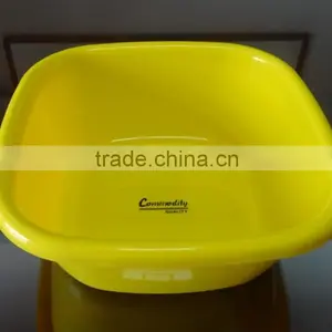 Hot Selling Beautiful Square Plastic Basin 8.5L thumbnail-1