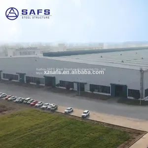 Prefab Modular Structure Steel Roofing System Portal Steel Structure Workshop thumbnail-1
