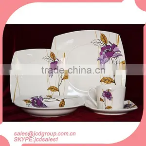 Porcelain Square Dinner Set,Modern Dinner Set thumbnail-1