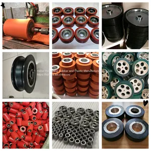 Polyurethane Coated Wheel Polyurethane Roller Polyurethane Coated Processing thumbnail-3