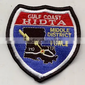 Customized Logo Embroidery Patch Security Emblem Patch thumbnail-1