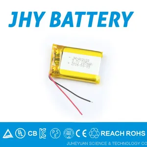 3.7v 600mah 802540 Lipo Battery With CE Certificate thumbnail-1