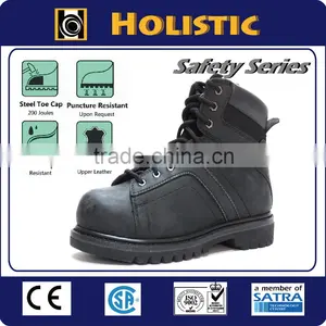 Made in China ISO Standard Wholesale Leather Safety Boot thumbnail-1
