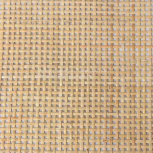 Plastic Eye Da Yellow Glue Plastic Hexagonal Rattan Octagonal Cat's Eye Mat Furniture Rattan Woven Material PE Rattan Mesh DIY Tray thumbnail-2