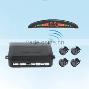 Factory Wholesale Car Packing Sensors LED Display Car Backup Reverse Radar System Kit 4 Parking Sensors thumbnail-1