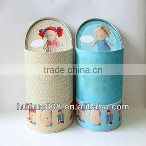 Gift Packaging Paper Round Box thumbnail-1