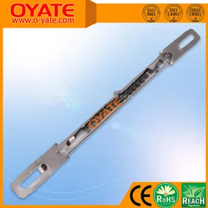 600mm 1200w Carbon Fiber Infrared Heat Lamp for Industrial Heating Clear Infrared Single Tube Lamps thumbnail-5
