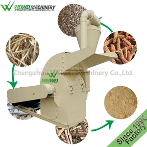 DJM Series Multifunctional Wood Crusher Wood Sawdust Making Machine thumbnail-3