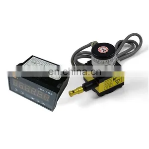 High Precision CALT Draw Wire Position Sensor 1m Stroke 0.1mm Accuracy Length Sensor With 6 Digital Display Meter thumbnail-1