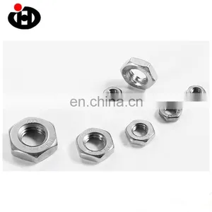 New Stainless Steel DIN936 Thin Hexagon Nuts for Factory Repair Shop thumbnail-3