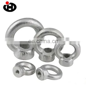 Hot Sale ISO 9001 Round Nut Stainless Steel 304 DIN582 Lifting Eye Nuts Can be Customizedmechanical Parts and Auto Parts thumbnail-1