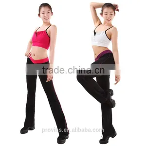 Jazz Pants,Two Tones Dance Pants, Yoga Pants thumbnail-1