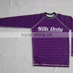 Compression Rash Guard, MMA Rash Guard, Sublimated Rash Guard thumbnail-1