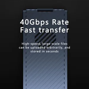 M.2 NVMe Thunderbolt 4 Mobile SSD Enclosure thumbnail-4
