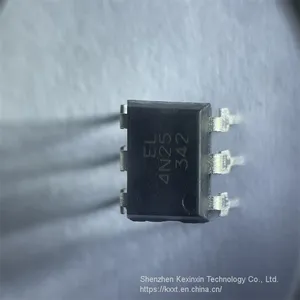 4N25 Lite-On Transistor Output Optocouplers PTR 20%, 2.5KV thumbnail-1