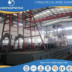 China Heavy-Duty 120m3/T Chain Bucket Iron Dredger for Reliable Slurry Processing thumbnail-3