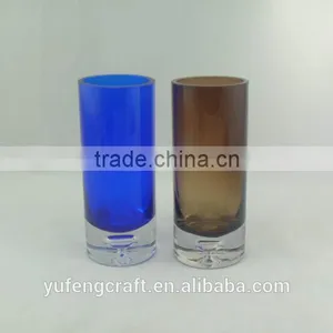 Flowers Made of Colored Glass Vase thumbnail-1