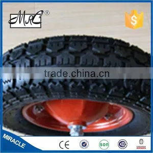 CHINA MRC Brand Small Pneumatic Rubber Hand Truck Wheel Wheelbarrow Wheel 3.50-8 thumbnail-2