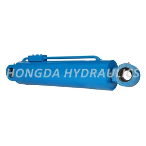Hydraulic Cylinder for Bidirectional Lifting, Small-sized 40mm, Custom-made, Single-directional Oil Cylinder With 2-ton Pressure, Ear Ring Type, thumbnail-5