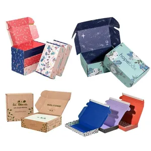 Folding Matte Cardboard Product Packaging Paper Gift Shipping Box With Insert thumbnail-1