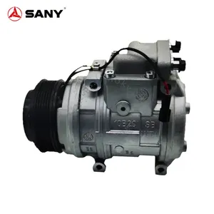 Genuine SANY Excavator AC Compressor | Air Conditioner Cooling Parts for SY75 SY215 SY365 | Original & OEM Replacement thumbnail-2