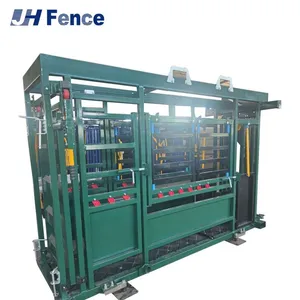 Galvanized Cattle Panel Squeeze Crush Cattle Handling Equipment With Weighing System thumbnail-1