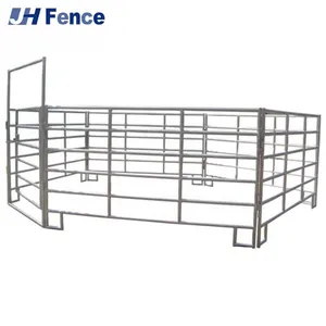 Farm Animal Rail Fence Panel for Cattle Corral and Livestock Yard thumbnail-3