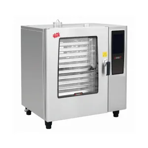 Multi-Function Liquid Crystal Display Gas Combi Oven With Steam and Convection Function thumbnail-1