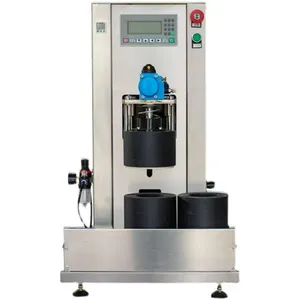 Huanyu Double-station Vacuum Capping Machine, Vacuum Screw Capping Machine for Tin Canned Sugar Water, Available for Sale Nationwide and Shipped on Time thumbnail-4