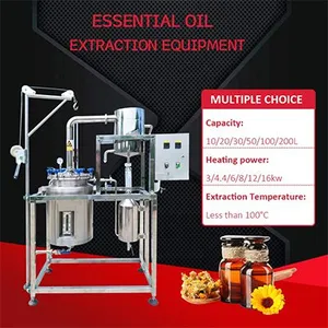 Lemongrass Essential Oil Extracting Equipment Extractor Machine Distillation Machine Plant Essence Distiller thumbnail-4
