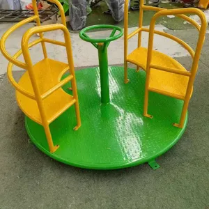Outdoor Rotating Chair for Kindergartens, Large-scale Ufo-shaped Turntable for Children, Playground Equipment for Parks and Residential Areas thumbnail-3
