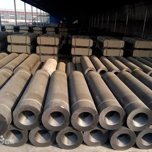 UHP φ350mm Graphite Electrode, Carbon Electrode, Carbon Rod for Steelmaking, New Energy, High-efficiency, Energy-saving Material, Factory Price thumbnail-5