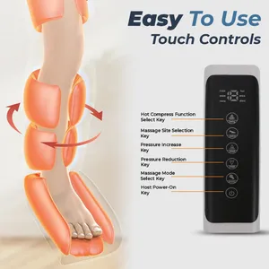 Electric Leg Massager With 6 Airbags & Heat Therapy for Calf Thigh Foot MH-P079 thumbnail-4