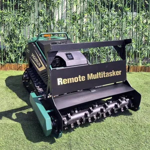48V 1500W Servo-controlled Walking Motor Vigorun Radio Controlled Versatile Multitasker Remote Controlled Tracked Mower thumbnail-4