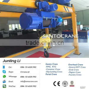 CD1 Mini Electric Wire Rope Hoist 0.25T-20T Made in China thumbnail-1