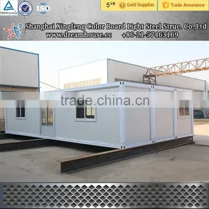 2016 the Latest Design Modular Foldable Container Homes/ Cheap Price 20ft/40ft Living Flat Pack Container Houses thumbnail-2