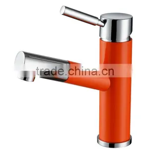 2014 Hot Sale Baking Finish Single Lever Bathroom Faucet thumbnail-1