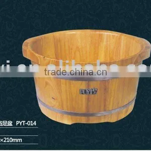 Double-ear Footbath Basin Wooden Footbath Barrels thumbnail-1
