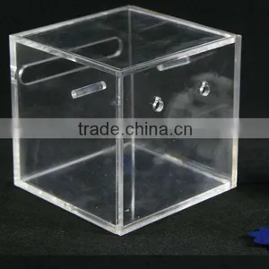 Clear Acrylic Hinged Box thumbnail-1